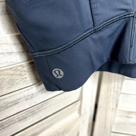 LULULEMON Women's Activewear Sports Bra Slate Blue Luxtreme 6 - Picture 6 of 9